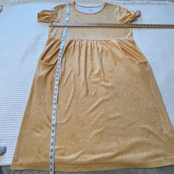 BLAIR Print Scoopneck Dress with Pockets Size Large - Picture 8 of 10